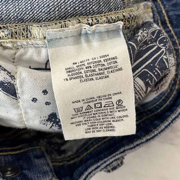 Anthropologie Pilcro Patchwork Slim Boyfriend Jeans 27 - Picture 8 of 8